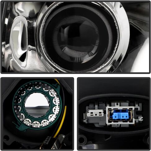 KEEKPO - For [HID/Xenon Type] 2007-2014 Cadillac Escalade Factory Style Projector Headlights Headlamps Pair Left+Right in Saudi Arabia