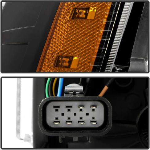 KEEKPO - For [HID/Xenon Type] 2007-2014 Cadillac Escalade Factory Style Projector Headlights Headlamps Pair Left+Right in Saudi Arabia
