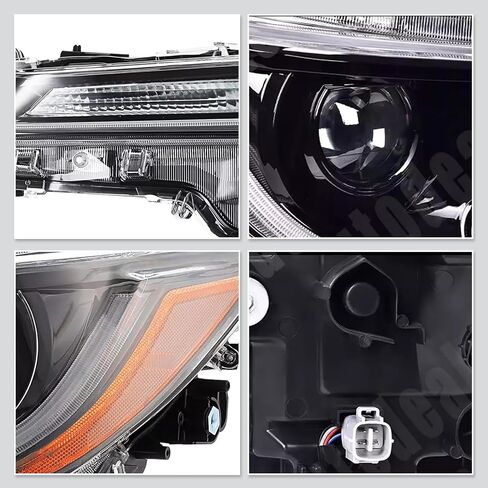 Headlights with LED DRL Compatible with 2020 2021 2022 Toyota Corolla L LE Passenger & Driver Side in Saudi Arabia