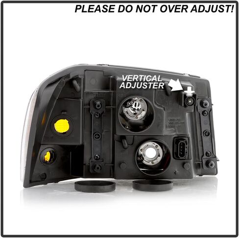 ACANII - For 2002-2009 GMC Envoy SUV OE Style Chrome Headlights Headlamps Assembly Replacement Driver & Passenger Side in Saudi Arabia