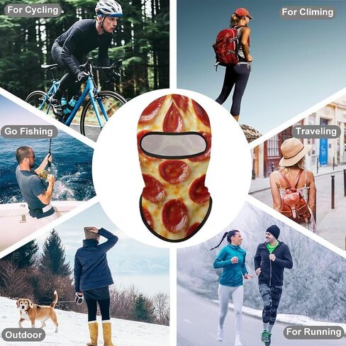 Ski Mask Balaclava, Dust Proof Full Face Mask, Sun Protection Face Cover for Riding in Saudi Arabia