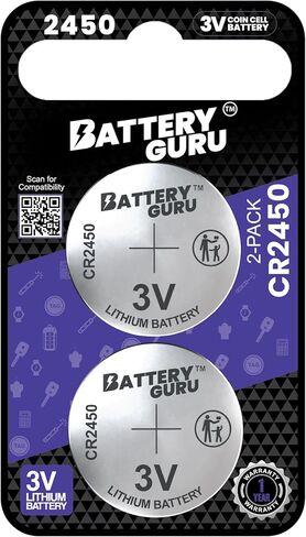 Car Key Battery for Jeep Grand Cherokee (2022-2025 Grand Cherokee 4xe, 2021 Grand Charokee L Remote Batteries CR2450 3V Pack of 2) in Saudi Arabia