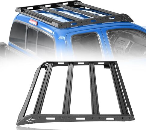 Hooke Road Tacoma Access Cab Roof Rack Compatible with Toyota Tacoma 2nd 3rd Gen 2005-2023 (Access Cab Only) Aluminum Cross Bars Rooftop Cargo Carrier Luggage in Saudi Arabia