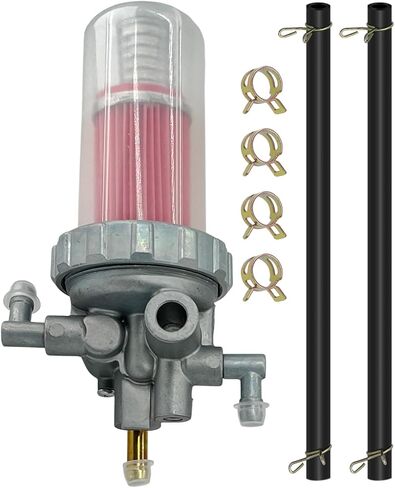 AM876411 Fuel Filter Fits For John Deere 415 455 670 X495 X595 Engine 3tne74 with Fuel Line in Saudi Arabia