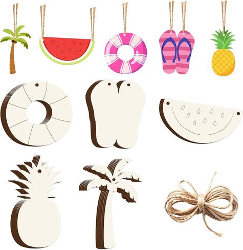 40Pcs Sport Ball Games Unfinished Wooden Football Basketball Baseball Soccer Rugby Ornaments DIY Craft Paintable Blank Cutouts Hanging Wood Slices for Bowl Game Birthday Party Decor Supplies in Saudi Arabia