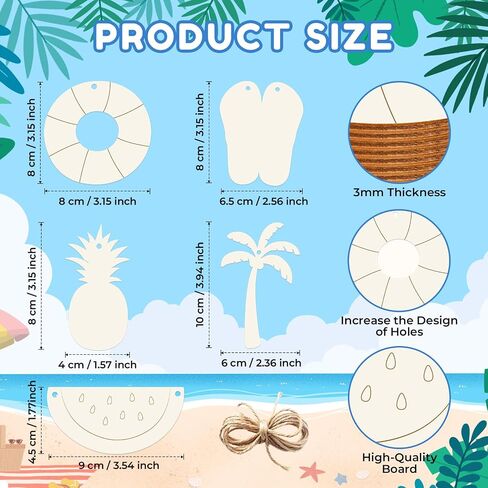 40Pcs Sport Ball Games Unfinished Wooden Football Basketball Baseball Soccer Rugby Ornaments DIY Craft Paintable Blank Cutouts Hanging Wood Slices for Bowl Game Birthday Party Decor Supplies in Saudi Arabia