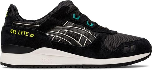 حذاء ASICSTIGER الرجالي Gel-Lyte III، 9.5، أسود in Kuwait