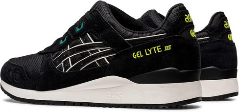 حذاء ASICSTIGER الرجالي Gel-Lyte III، 9.5، أسود in Kuwait