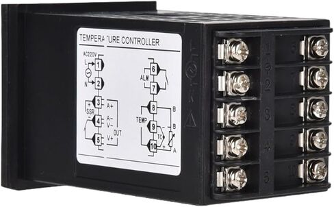A8-1 Industrial LED 48*48MM PID Intelligent Digital Output Thermostat Electrical PID Temperature Controller(1Alarm,48x48mm TC SSR) in Kuwait
