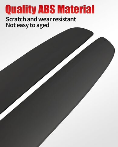 for Tesla Model Y Juniper 2025-2026 Model 3 Highland 2024-2025 ABS Dashboard Cover Trim Air Outlet Panel Cover Trim Interior Stylish Durable Car Accessories Matte White in Saudi Arabia