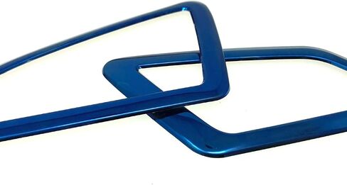 Windshield Air Vent Wind Outlet Cover Trim Sticker Blue Stainless Steel For Honda 10th Gen Civic 2016 2017 2018 2019 2020 in Saudi Arabia