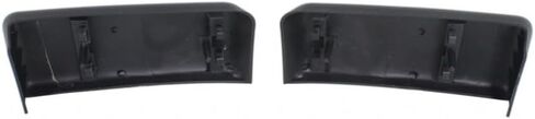 For Ford F-150 2009 10 11 12 13 2014 Bumper Guard Driver & Passenger Side | Pair | Front | CAPA Certified | Steel Bumper | Textured | Replacement For FO1053100, FO1053100C | 9L3Z17E810B, 9L3Z17E810BCP in Saudi Arabia