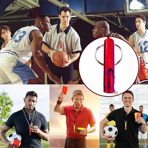 Set of 10 Extra Loud Whistles for Camping Hiking Hunting Outdoors Sports and Emergency Situations, Sturdy but Light Aluminium Key Chain Signals in Saudi Arabia