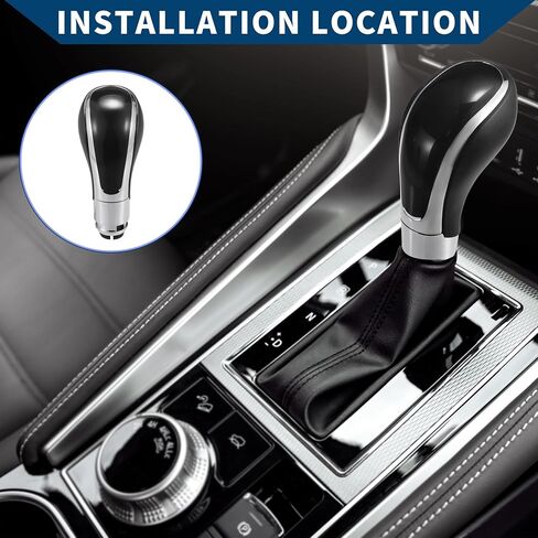 مقبض ناقل الحركة الأوتوماتيكي لـ Buick Regal 09-13 / مقبض ذراع ناقل الحركة الأمامي للسيارات / بلاستيك متين / 1 قطعة أسود in Saudi Arabia