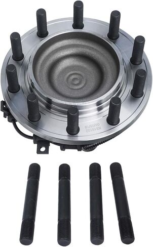محور ديترويت - محور محمل العجلات الأمامية 2WD لـ 11-16 Ford F-450 F-550 Super Duty، حامل العجلات ومجموعة المحور 2011 2012 2013 2014 2015 2016 in Saudi Arabia