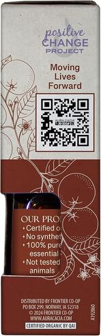 Aura Cacia Organic Blood Orange Essential Oil, 0.25 Fz in Saudi Arabia