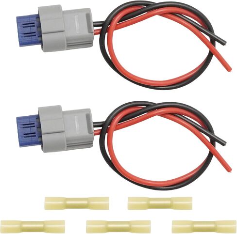 2Pcs 4606824AC 2 Wires Ignition Coil Connector Wiring Harness Pigtail Plug, Replacement for Chrysler 200 2.4L 2007-2014, Replaces 4606824AB 4606869AA in Saudi Arabia