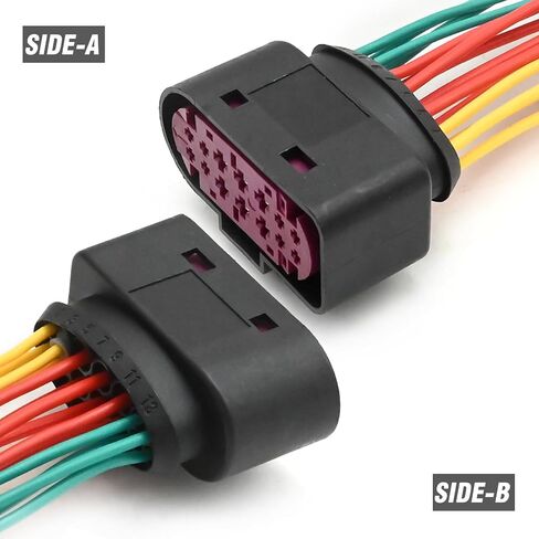 2 قطعة 68305265AA العلوي موصل تسخير ضفيرة زينون HID ، استبدال ل دودج رام 1500 2500 2013 2014 2015 2016 2017 2018 in Saudi Arabia