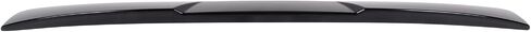 IKON MOTORSPORTS, Rear Window Roof Spoiler Compatible with 2015-2021 Subaru WRX/WRX STI, STI Style Painted Gloss Black ABS Plastic Top Roofline Windshield Visor Spoiler Wing in Saudi Arabia