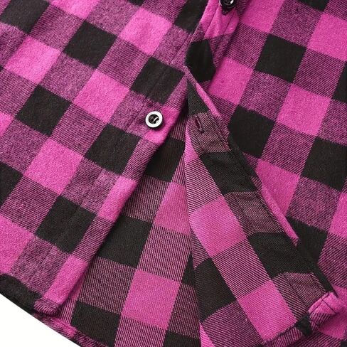 Men's Plaid Flannel Hoodie Shirts Casual Fall Lightweight Long Sleeve Button Down Hooded Shacket Jacket with Pocket in Saudi Arabia