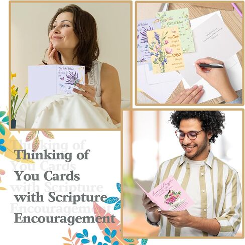 72 Pack Religious Get Well Cards with Envelopes Christian Get Well Soon Cards Bulk Religious Greeting Cards with Scripture Encouragement Floral and Landscape Blessing 4.5 x 6.2 Inch in Saudi Arabia