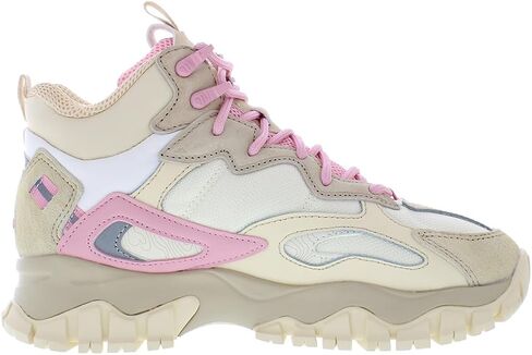 Fila Ray Tracer Tr 2 Mid Womens Shoes Size 8.5, Color: Khaki/Pink in Saudi Arabia