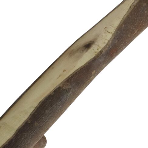 2Pcs Real Wood Tree Branch Double Wall Hooks, Farmhouse Rustic Decorative Wooden Without Bark Trunk Thickness 2cm-3cm with Screw in Kuwait