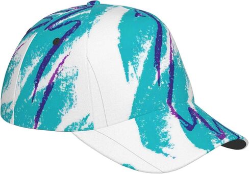 90's Cup Design Versatile Adjustable Baseball Caps with Hip Hop Style, Perfect for Summer,Outdoor Activities, Unisex Headwear Black in Saudi Arabia