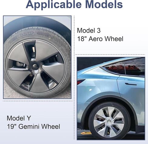 طقم محور غطاء مركز العجلة للطراز Y Model 3، ملحقات غطاء حافة العجلة Hubcaps مع 4 أغطية مركزية + 20 غطاء صامولة + 1 حزمة ساحبة (أسود غير لامع) in Kuwait
