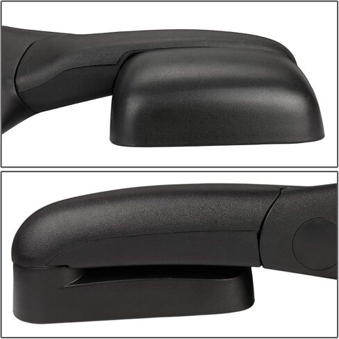 مرآة سحب يدوية من DNA Motoring TWM-011-T222-BK-L متوافقة مع 94-01 Ram 1500/94-02 Ram 2500 3500، يسار/سائق in Saudi Arabia