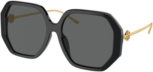 Tory Burch Sunglasses TY 7204 D 170987 Black/Dark Grey Polyamide Standard, 57/16/145 in Saudi Arabia