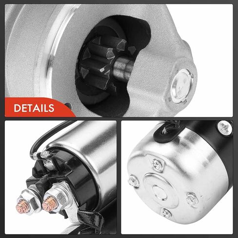 محرك A-Premium Starter متوافق مع Nissan D21 1988-1994، Pickup 1995، Van 1987-1988، 2.4L، ناقل يدوي، 12V 0.85KW 8 أسنان في اتجاه عقارب الساعة in Saudi Arabia