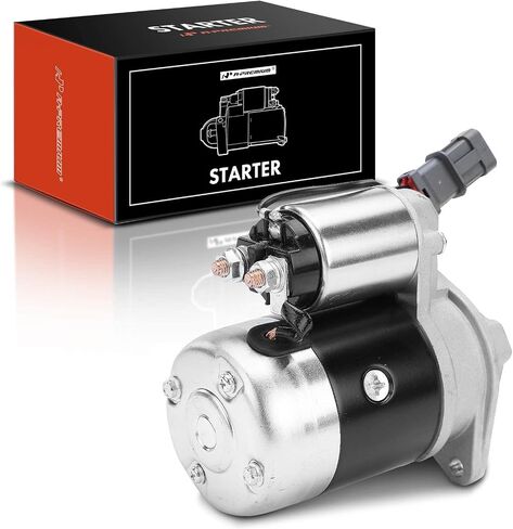 محرك A-Premium Starter متوافق مع Nissan D21 1988-1994، Pickup 1995، Van 1987-1988، 2.4L، ناقل يدوي، 12V 0.85KW 8 أسنان في اتجاه عقارب الساعة in Saudi Arabia