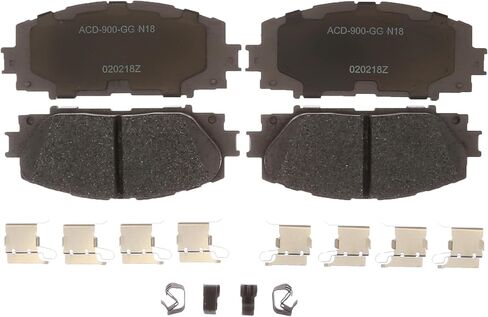 ACDelco Silver 14D1184CHF1 (19383251) Ceramic Front Disc Brake Pad Set in Saudi Arabia