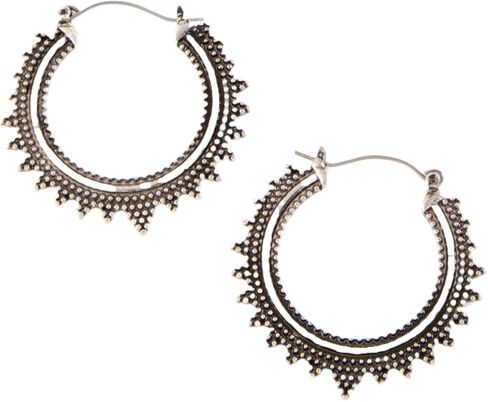 Howard's Hoop Earrings - Hoop Earrings for Women, Intricate Detailing, Womens Hoops for Any Occasion, Hooped Earring Pair in Kuwait