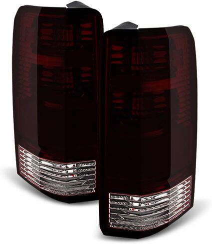 ACANII - For Replacement 2007 2008 2009 2010 2011 Dodge Nitro RED SMOKE Tail Lights Lamps in Saudi Arabia