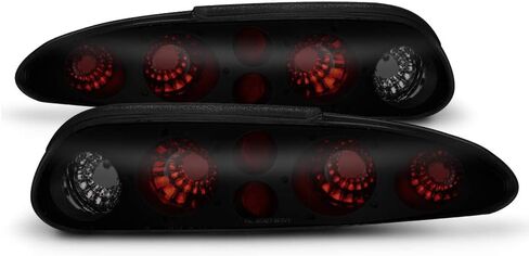 ACANII - For Black Smoke 1993-2002 Chevy Camaro SS Sport Tail Lights Brake Lamps Replacement Driver & Passenger Side in Saudi Arabia
