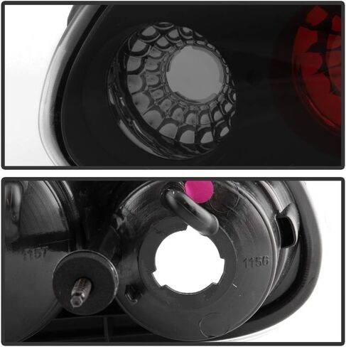 ACANII - For Black Smoke 1993-2002 Chevy Camaro SS Sport Tail Lights Brake Lamps Replacement Driver & Passenger Side in Saudi Arabia