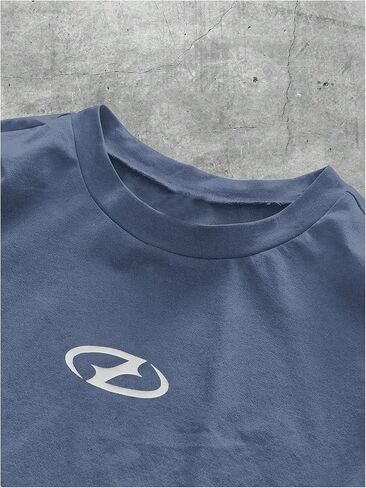 SOLY HUX Men's Short Sleeve T Shirts Streetwear Color Block Graphic Tees Unisex Casual Summer Tops in Saudi Arabia