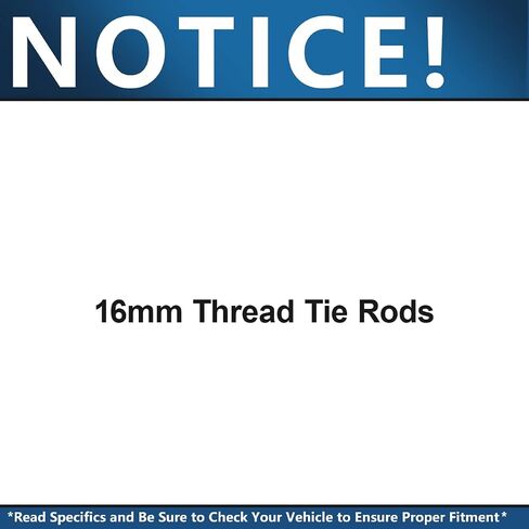 محور ديترويت - 2 قضبان ربط خارجية أمامية لسيارة 2006-2012 Chevy Colorado GMC Canyon 2007-2008 Isuzu i-290 Isuzu i-370، استبدال أطراف قضيب التعادل الخارجي بخيط 16 مم in Saudi Arabia