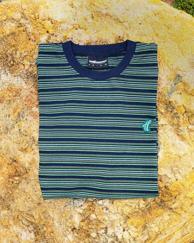 The Hundreds Men's Blades Striped Short Sleeve Knit T-Shirt in Saudi Arabia