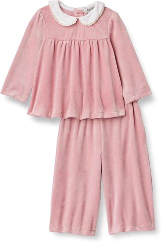 Amazon Essentials x Sofia Grainge Toddlers and Baby Girls' Corduroy Velour Set in Saudi Arabia