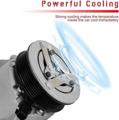 cciyu Air Conditioning Compressor 2014-2019 Fit for Ford Fiesta 1.6L AC Compressor in Saudi Arabia