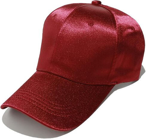 Silk Satin Baseball Cap Unisex Plain Satin Baseball Hat Summer Baseball Caps in Saudi Arabia