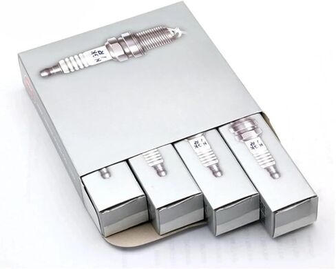 NGK Iridium Platinum Spark Plug SILZKFR8G7S 96427 Is Suitable Compatible With Mercedes-Benz A-Class/B-Class/C-Class OE A0041596803(4PCS) in Saudi Arabia