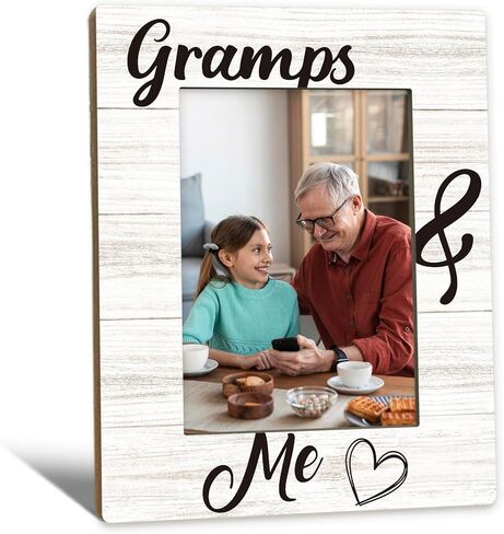 إطارات صور عيد الأب - إطار صور الجد، هدايا PopsGrandpa لعيد ميلاد الأب من أحفاد الأحفاد، إطارات صور الجد من Pops and Me لديكور غرفة النوم المنزلية، 5x7 in Kuwait