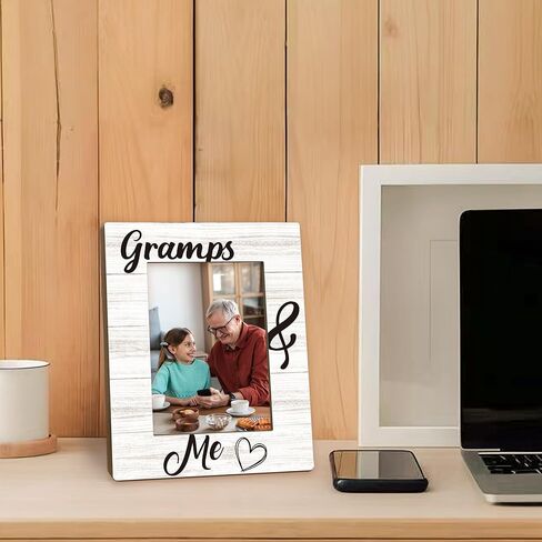 إطارات صور عيد الأب - إطار صور الجد، هدايا PopsGrandpa لعيد ميلاد الأب من أحفاد الأحفاد، إطارات صور الجد من Pops and Me لديكور غرفة النوم المنزلية، 5x7 in Kuwait