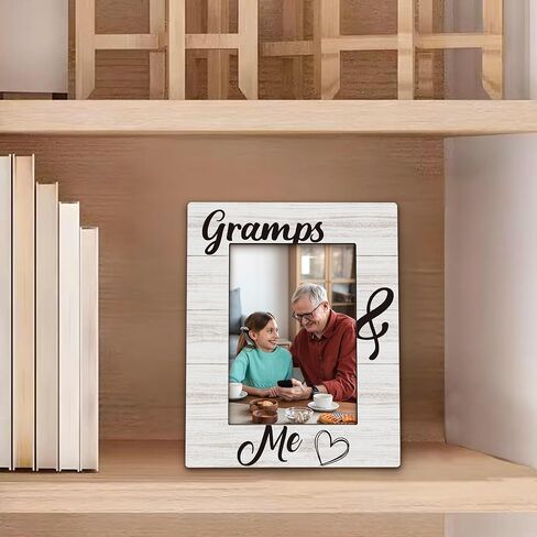 إطارات صور عيد الأب - إطار صور الجد، هدايا PopsGrandpa لعيد ميلاد الأب من أحفاد الأحفاد، إطارات صور الجد من Pops and Me لديكور غرفة النوم المنزلية، 5x7 in Kuwait