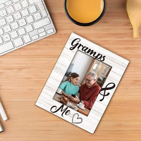 إطارات صور عيد الأب - إطار صور الجد، هدايا PopsGrandpa لعيد ميلاد الأب من أحفاد الأحفاد، إطارات صور الجد من Pops and Me لديكور غرفة النوم المنزلية، 5x7 in Kuwait
