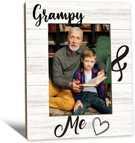 إطارات صور عيد الأب - إطار صور الجد، هدايا PopsGrandpa لعيد ميلاد الأب من أحفاد الأحفاد، إطارات صور الجد من Pops and Me لديكور غرفة النوم المنزلية، 5x7 in Kuwait